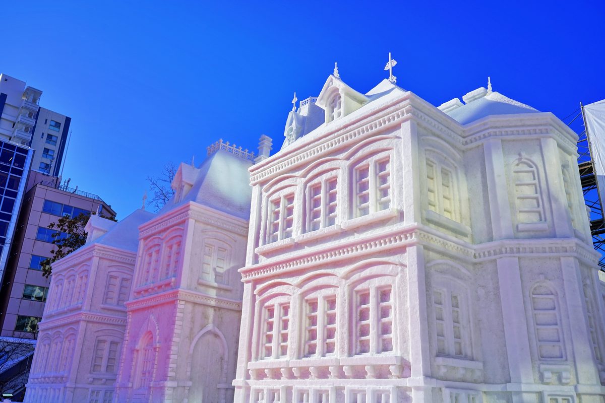 Odori Park & Sapporo Snow Festival