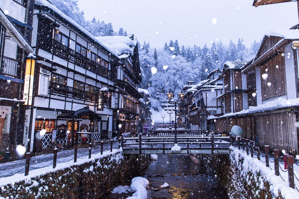 Ginzan Onsen — The Silver Mine Town That Became a Film Set