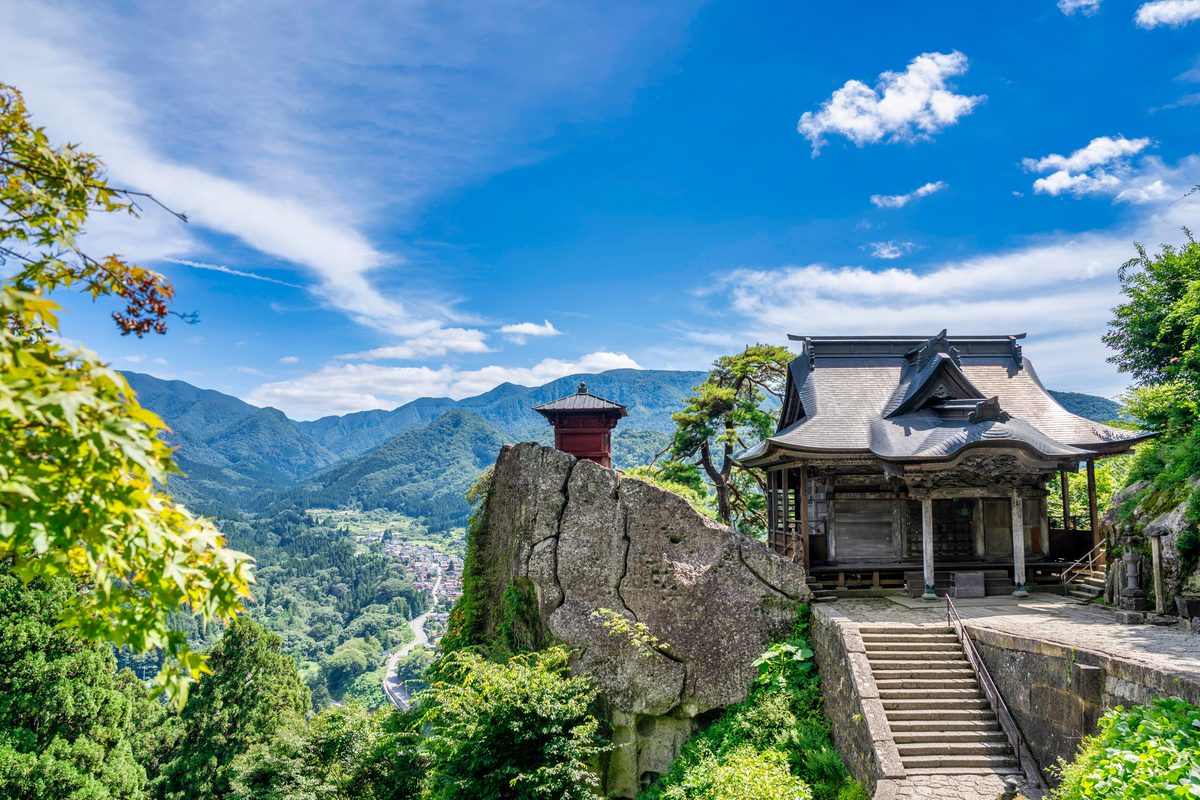 Yamadera — 1,015 Steps to a Temple on the Cliff